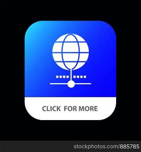 Globe, Internet, Browser, World Mobile App Icon Design