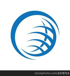 Globe logo images illustration design