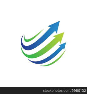 Globe logo images illustration design