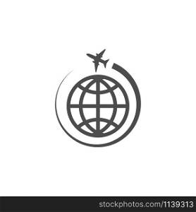 Globe world icon graphic design template vector isolated. Globe world icon graphic design template vector