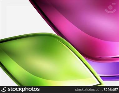 Glossy glass shapes abstract background. Glossy glass shapes abstract background, vector