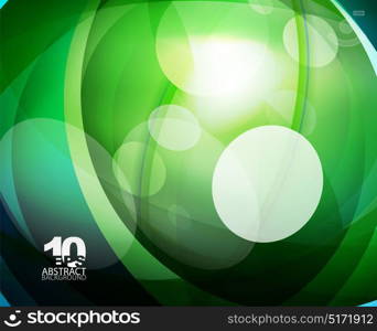 Glossy glass shiny bubble abstract background, wave lines. Glossy glass shiny bubble abstract background, wave lines. Vector illustration