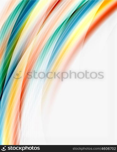 Glossy translucent wave vector template, line pattern