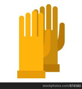 Glove icon. Flat illustration of glove vector icon for web. Glove icon, flat style