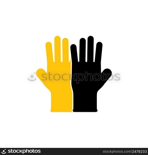 Gloves icon template vector design