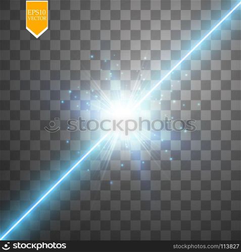 Glow isolated blue transparent effect, lens flare, explosion, glitter, line, sun flash, spark and stars. For illustration template art design, banner for Christmas celebrate, magic flash energy ray.. Glow isolated blue transparent effect, lens flare, explosion, glitter, line, sun flash, spark and stars. For illustration template art design, banner for Christmas celebrate, magic flash energy ray. Eps 10