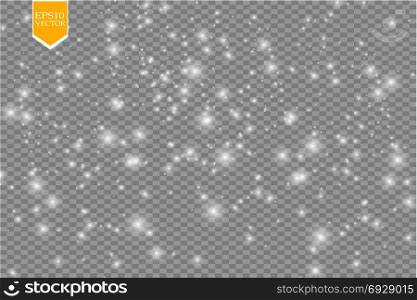 Glow light effect. Cloud of glittering dust. Vector illustration. Christmas. Glow light effect. Cloud of glittering dust. Vector illustration. Christmas flash Concept