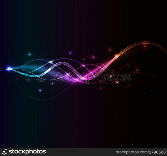 glowing abstract background