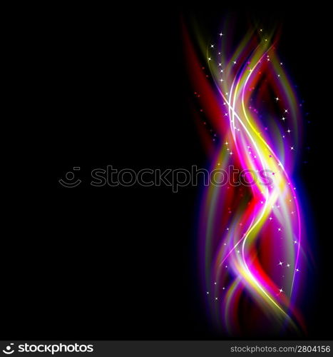 glowing abstract background