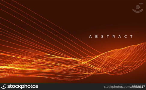 glowing beautiful lines abstract wallpaper background design