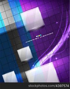 Glue geometry lines vector background