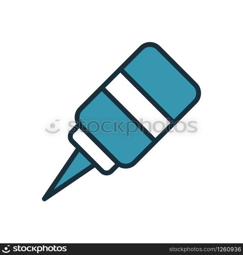 Glue icon or symbol vector design templates on white background