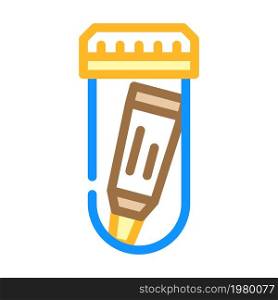 glue in container color icon vector. glue in container sign. isolated symbol illustration. glue in container color icon vector illustration