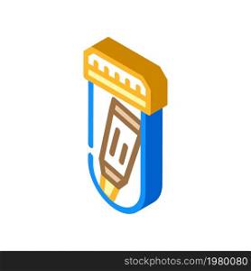 glue in container isometric icon vector. glue in container sign. isolated symbol illustration. glue in container isometric icon vector illustration