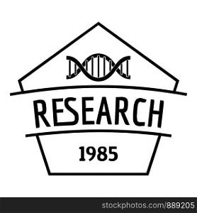 Gmo free research logo. Simple illustration of gmo free research vector logo for web. Gmo free research logo, simple black style