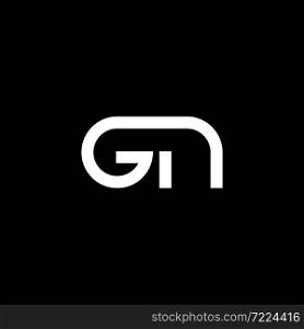 GN letter logo vector icon illustration design