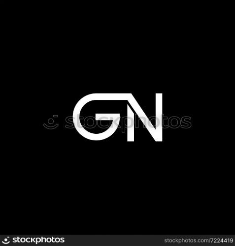 GN letter logo vector icon illustration design