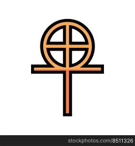 gnosticism religion color icon vector. gnosticism religion sign. isolated symbol illustration. gnosticism religion color icon vector illustration