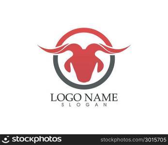 goat horn logo and symbols template icons app