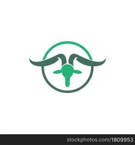 Goat icon logo vector design template illustration