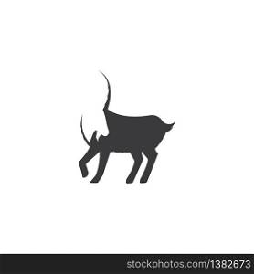 Goat Logo Template vector