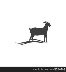 Goat Logo Template vector icon illustration design