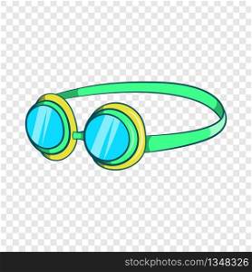 Goggles icon in cartoon style isolated on background for any web design . Goggles icon, cartoon style