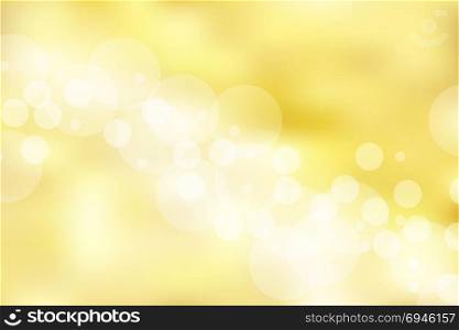 Gold background and texture with bokeh. elegant, shiny, luxury, Golden gradient mesh. Vector illustration