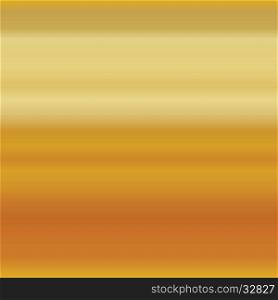 Gold gradient seamless background. Realistic metallic golden gradient design element. Abstract metal background.