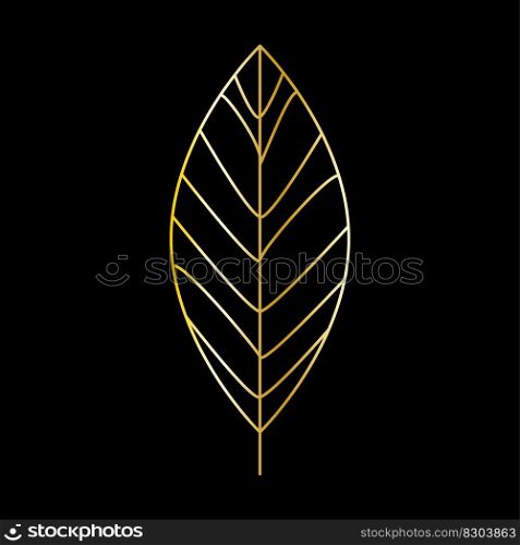 gold leaves black background. Glitter pattern. Vector illustration. EPS 10.. gold leaves black background. Glitter pattern. Vector illustration.