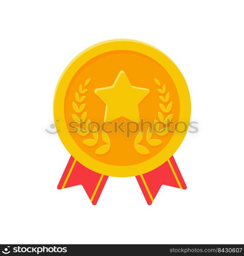 Gold medal icon For the winner of a sports event