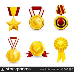 Gold medal, set 10eps