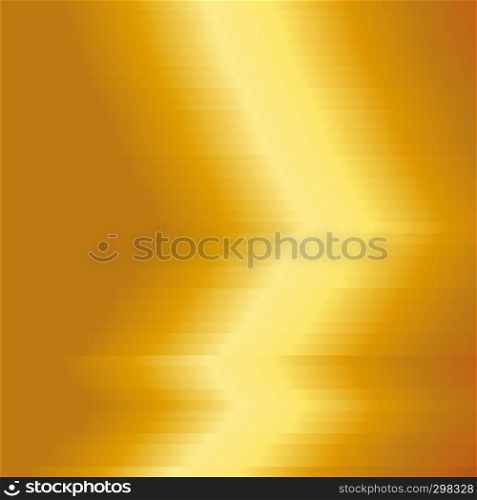 Gold metal plate with yellow texture background. Gold metal background. Vector illustration.. Gold metal plate with yellow texture background. Gold metal background. Vector illustration