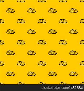 Gold mining pattern seamless vector repeat geometric yellow for any design. Gold mining pattern vector