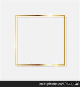 Gold Paint Glittering Textured Frame on Transparent Background. Vector Illustration EPS10. Gold Paint Glittering Textured Frame on Transparent Background. Vector Illustration