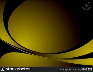 Golden abstract background with room to add your own copy