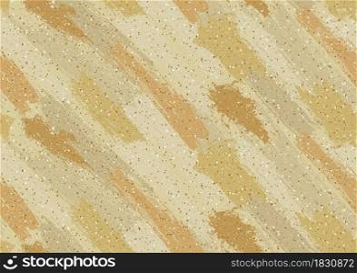 Golden Abstract Texture with Brush Strokes