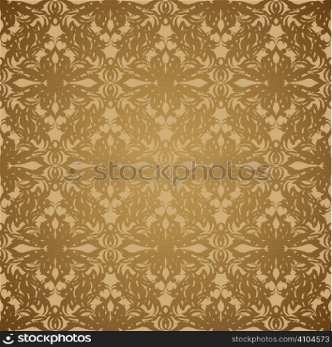 golden abstract wallpaper pattern with seamless repeat design