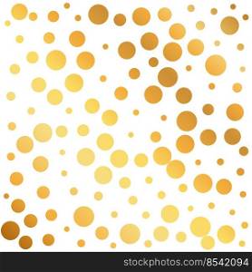 golden circles pattern background, can be used as a wrapping paper or design wallpaper