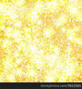 Golden glitter, vector background