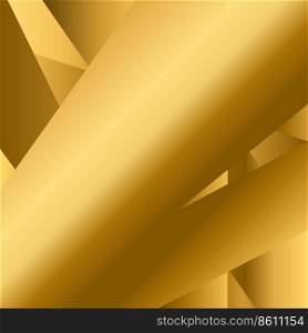 Golden gradient dynamic flash abstract background. Modern trendy holiday concept template. Graphic design banner, poster, greeting card, invitation, celebration, business, label. Vector illustration