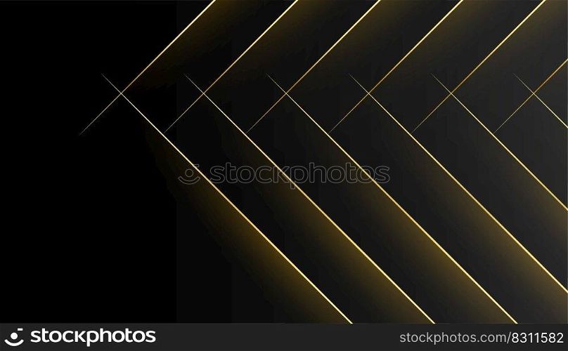 golden lines background in premium styles
