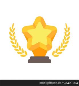 golden star trophy for the winner of the contest