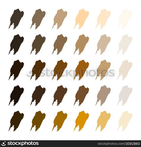 golden strokes. Foil effect. Golden paint brush stroke. Vector illustration. stock image. EPS 10.. golden strokes. Foil effect. Golden paint brush stroke. Vector illustration. stock image.