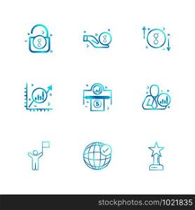 golem , coin , star , trophy , graph , corporate , money , rate , unlock , icon, vector, design, flat, collection, style, creative, icons