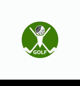 Golf icon and symbol vector template