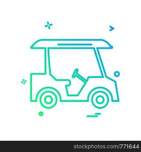 Golf icon design vector
