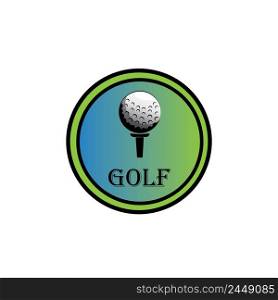 golf logo icon vector design template