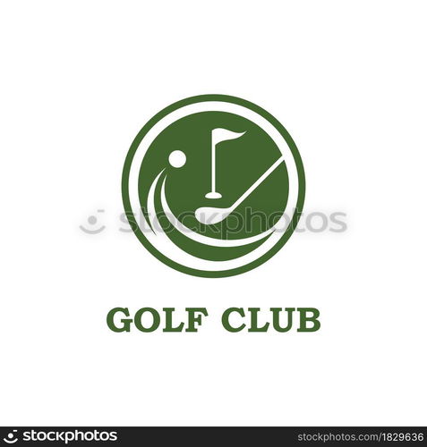 Golf Logo Template vector illustration design