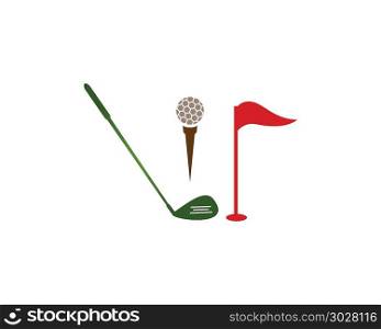 Golf Logo Template vector illustration. Golf Logo Template vector illustration icon design